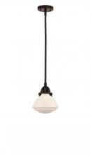 Innovations Lighting 288-1S-OB-G321 - Olean - 1 Light - 7 inch - Oil Rubbed Bronze - Stem hung - Mini Pendant