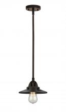 Innovations Lighting 288-1S-OB-M5-OB - Railroad - 1 Light - 8 inch - Oil Rubbed Bronze - Stem hung - Mini Pendant
