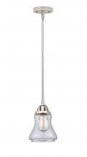 Innovations Lighting 288-1S-PN-G192 - Bellmont - 1 Light - 6 inch - Polished Nickel - Stem hung - Mini Pendant