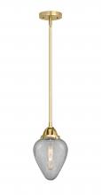 Innovations Lighting 288-1S-SG-G165 - Geneseo - 1 Light - 7 inch - Satin Gold - Stem hung - Mini Pendant