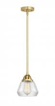 Innovations Lighting 288-1S-SG-G172 - Fulton - 1 Light - 7 inch - Satin Gold - Stem hung - Mini Pendant