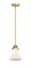 Innovations Lighting 288-1S-SG-G191 - Bellmont - 1 Light - 6 inch - Satin Gold - Stem hung - Mini Pendant