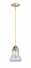 Innovations Lighting 288-1S-SG-G192 - Bellmont - 1 Light - 6 inch - Satin Gold - Stem hung - Mini Pendant