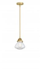 Innovations Lighting 288-1S-SG-G322 - Olean - 1 Light - 7 inch - Satin Gold - Stem hung - Mini Pendant