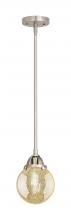 Innovations Lighting 288-1S-SN-G208-6 - Beacon - 1 Light - 6 inch - Brushed Satin Nickel - Stem hung - Mini Pendant