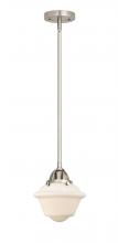 Innovations Lighting 288-1S-SN-G531 - Oxford - 1 Light - 8 inch - Brushed Satin Nickel - Stem hung - Mini Pendant