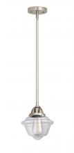 Innovations Lighting 288-1S-SN-G532 - Oxford - 1 Light - 8 inch - Brushed Satin Nickel - Stem hung - Mini Pendant