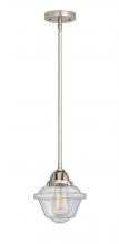 Innovations Lighting 288-1S-SN-G534 - Oxford - 1 Light - 8 inch - Brushed Satin Nickel - Stem hung - Mini Pendant