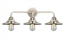 Innovations Lighting 288-3W-PN-M1-PN - Railroad - 3 Light - 26 inch - Polished Nickel - Bath Vanity Light