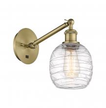 Innovations Lighting 317-1W-AB-G1013 - Belfast - 1 Light - 6 inch - Antique Brass - Adjustable Sconce