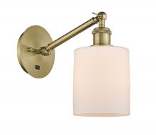 Innovations Lighting 317-1W-AB-G111 - Cobbleskill - 1 Light - 5 inch - Antique Brass - Adjustable Sconce