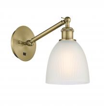 Innovations Lighting 317-1W-AB-G381 - Castile - 1 Light - 6 inch - Antique Brass - Adjustable Sconce