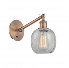 Innovations Lighting 317-1W-AC-G105 - Belfast - 1 Light - 6 inch - Antique Copper - Adjustable Sconce