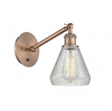 Innovations Lighting 317-1W-AC-G275 - Conesus - 1 Light - 6 inch - Antique Copper - Adjustable Sconce
