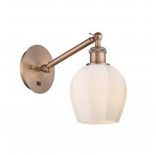 Innovations Lighting 317-1W-AC-G461-6 - Norfolk - 1 Light - 6 inch - Antique Copper - Adjustable Sconce