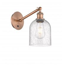 Innovations Lighting 317-1W-AC-G558-6SDY - Bella - 1 Light - 6 inch - Antique Copper - Adjustable Sconce