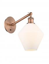 Innovations Lighting 317-1W-AC-G651-8 - Cindyrella - 1 Light - 8 inch - Antique Copper - Adjustable Sconce