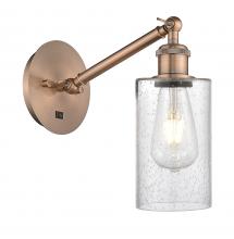 Innovations Lighting 317-1W-AC-G804 - Clymer - 1 Light - 4 inch - Antique Copper - Adjustable Sconce