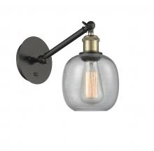 Innovations Lighting 317-1W-BAB-G104 - Belfast - 1 Light - 6 inch - Black Antique Brass - Adjustable Sconce