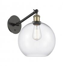 Innovations Lighting 317-1W-BAB-G122-10 - Athens - 1 Light - 10 inch - Black Antique Brass - Adjustable - Sconce