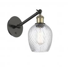 Innovations Lighting 317-1W-BAB-G292 - Salina - 1 Light - 6 inch - Black Antique Brass - Adjustable Sconce