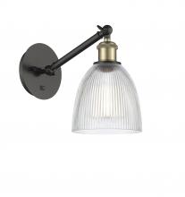 Innovations Lighting 317-1W-BAB-G382 - Castile - 1 Light - 6 inch - Black Antique Brass - Adjustable Sconce