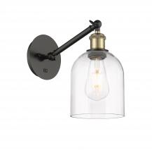 Innovations Lighting 317-1W-BAB-G558-6CL - Bella - 1 Light - 6 inch - Black Antique Brass - Adjustable Sconce