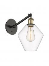 Innovations Lighting 317-1W-BAB-G652-8 - Cindyrella - 1 Light - 8 inch - Black Antique Brass - Adjustable Sconce