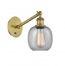 Innovations Lighting 317-1W-BB-G104 - Belfast - 1 Light - 6 inch - Brushed Brass - Adjustable Sconce