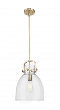 Innovations Lighting 410-1SM-CB-G412-10CL - Newton Bell - 1 Light - 10 inch - Champagne Bronze - Mini Pendant