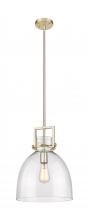 Innovations Lighting 411-1SM-CB-G412-12SDY - Newton Bell - 1 Light - 12 inch - Champagne Bronze - Mini Pendant