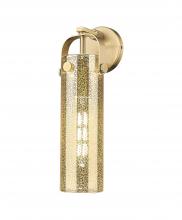 Innovations Lighting 413-1W-CB-G413-1W-4ME - Pilaster - 1 Light - 4 inch Glass - Champagne Bronze - Sconce