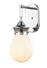 Innovations Lighting 414-1W-PC-6W - Genesis - 1 Light - 6 inch - Polished Chrome - Bath Vanity Light