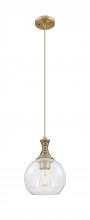 Innovations Lighting 415-1P-BB-G122-8 - Astor - 1 Light - 8 inch - Brushed Brass - Cord hung - Mini Pendant
