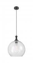 Innovations Lighting 415-1P-BK-G122-14 - Astor - 1 Light - 14 inch - Matte Black - Cord hung - Pendant
