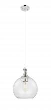 Innovations Lighting 415-1P-PN-G122-8 - Astor - 1 Light - 8 inch - Polished Nickel - Cord hung - Mini Pendant