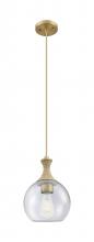 Innovations Lighting 415-1PR-BB-G124-8 - Astor - 1 Light - 8 inch - Brushed Brass - Cord hung - Mini Pendant