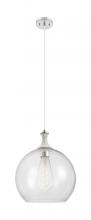 Innovations Lighting 415-1PR-SN-G122-14 - Astor - 1 Light - 14 inch - Brushed Satin Nickel - Cord hung - Pendant
