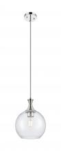 Innovations Lighting 415-1S-PN-G124-10 - Astor - 1 Light - 10 inch - Polished Nickel - Mini Pendant