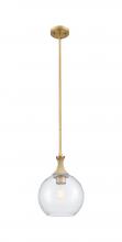 Innovations Lighting 415-1SR-BB-G124-10 - Astor - 1 Light - 10 inch - Brushed Brass - Mini Pendant