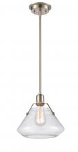 Innovations Lighting 422-1S-SN-G4224-10 - Luna - 1 Light - 11 inch - Satin Nickel - Mini Pendant