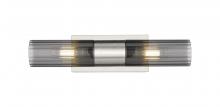 Innovations Lighting 429-2WL-SN-G429-8SM - Empire - 2 Light - 5 inch - Satin Nickel - Bath Vanity Light