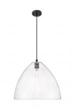 Innovations Lighting 434-1P-BK-GBD-164 - Crown Point - 1 Light - 16 inch - Matte Black - Pendant