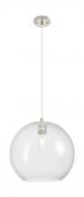 Innovations Lighting 434-1P-PN-G122-12 - Crown Point - 1 Light - 12 inch - Polished Nickel - Pendant