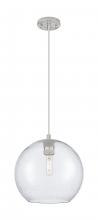Innovations Lighting 434-1P-SN-G124-10 - Crown Point - 1 Light - 10 inch - Satin Nickel - Pendant