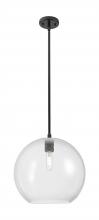 Innovations Lighting 434-1S-BK-G122-12 - Crown Point - 1 Light - 12 inch - Matte Black - Pendant