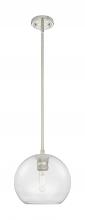 Innovations Lighting 434-1S-PN-G122-8 - Crown Point - 1 Light - 8 inch - Polished Nickel - Pendant