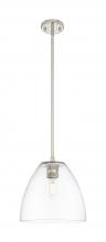 Innovations Lighting 434-1S-PN-GBD-92 - Crown Point - 1 Light - 9 inch - Polished Nickel - Pendant