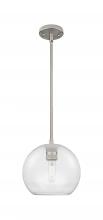 Innovations Lighting 434-1S-SN-G122-8 - Crown Point - 1 Light - 8 inch - Satin Nickel - Pendant