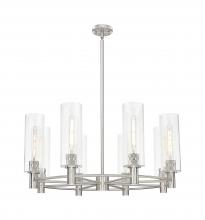 Innovations Lighting 434-8CR-SN-G434-12SDY - Crown Point - 8 Light - 32 inch - Satin Nickel - Chandelier